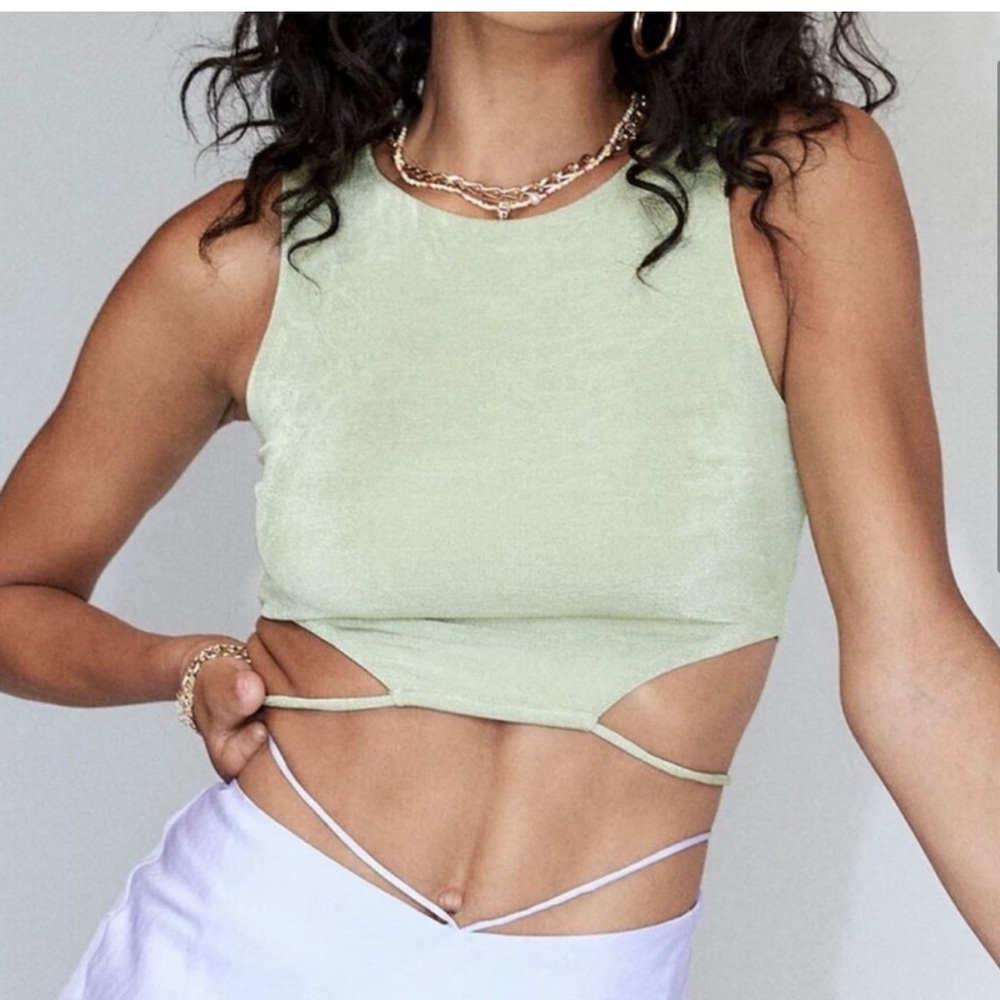 Princess Polly Jocelyn Top Green
